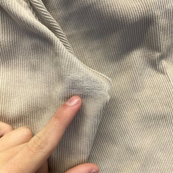 LK Life Made Simple Corduroy Pants Men's Size 34X32 Straight Leg Flat Front - Picture 3 of 14